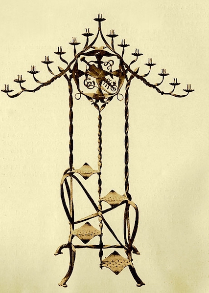 chandelier, en, fer, forge, sur, pied, Porte, bougie, fer, forgé, bougeoir, sur, pied design, Magnifique, chandelle, haut,