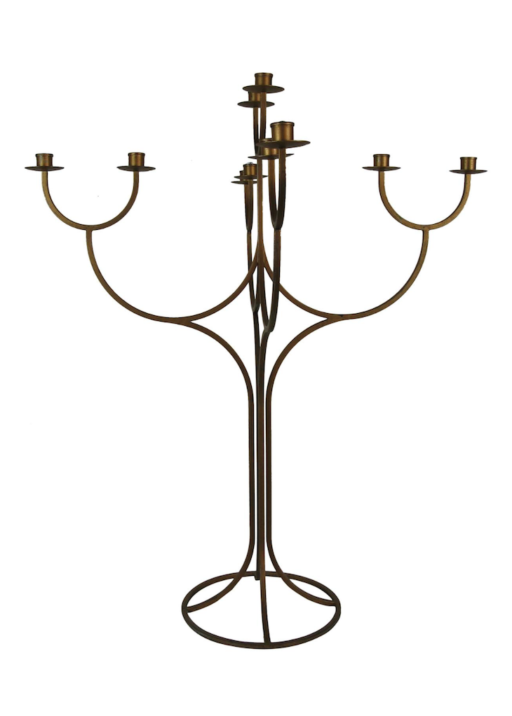chandelier, en, fer, forge, sur, pied, Porte, bougie, fer, forgé, bougeoir, sur, pied design, Magnifique, chandelle, haut,