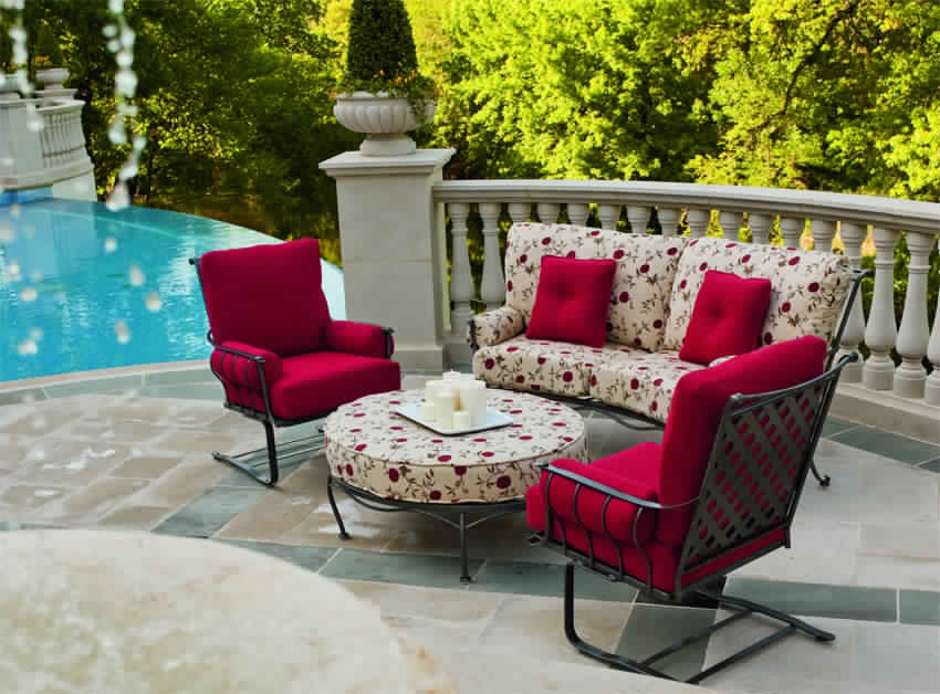 Salon, en, fer, forgé, intérieur, extérieur, moderne, mobilier, de, jardin, catalogue, canapé, en, fer, forgé, 3, places, marocain,