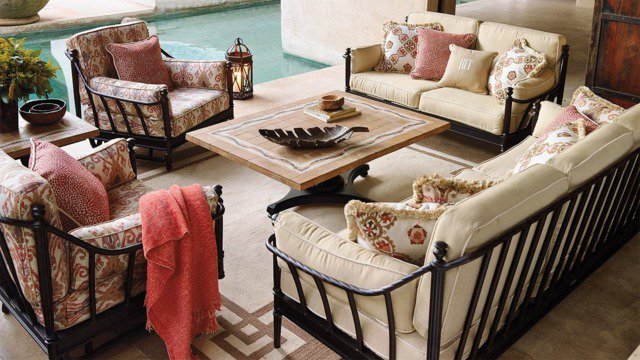 Salon, en, fer, forgé, intérieur, extérieur, moderne, mobilier, de, jardin, catalogue, canapé, en, fer, forgé, 3, places, marocain,